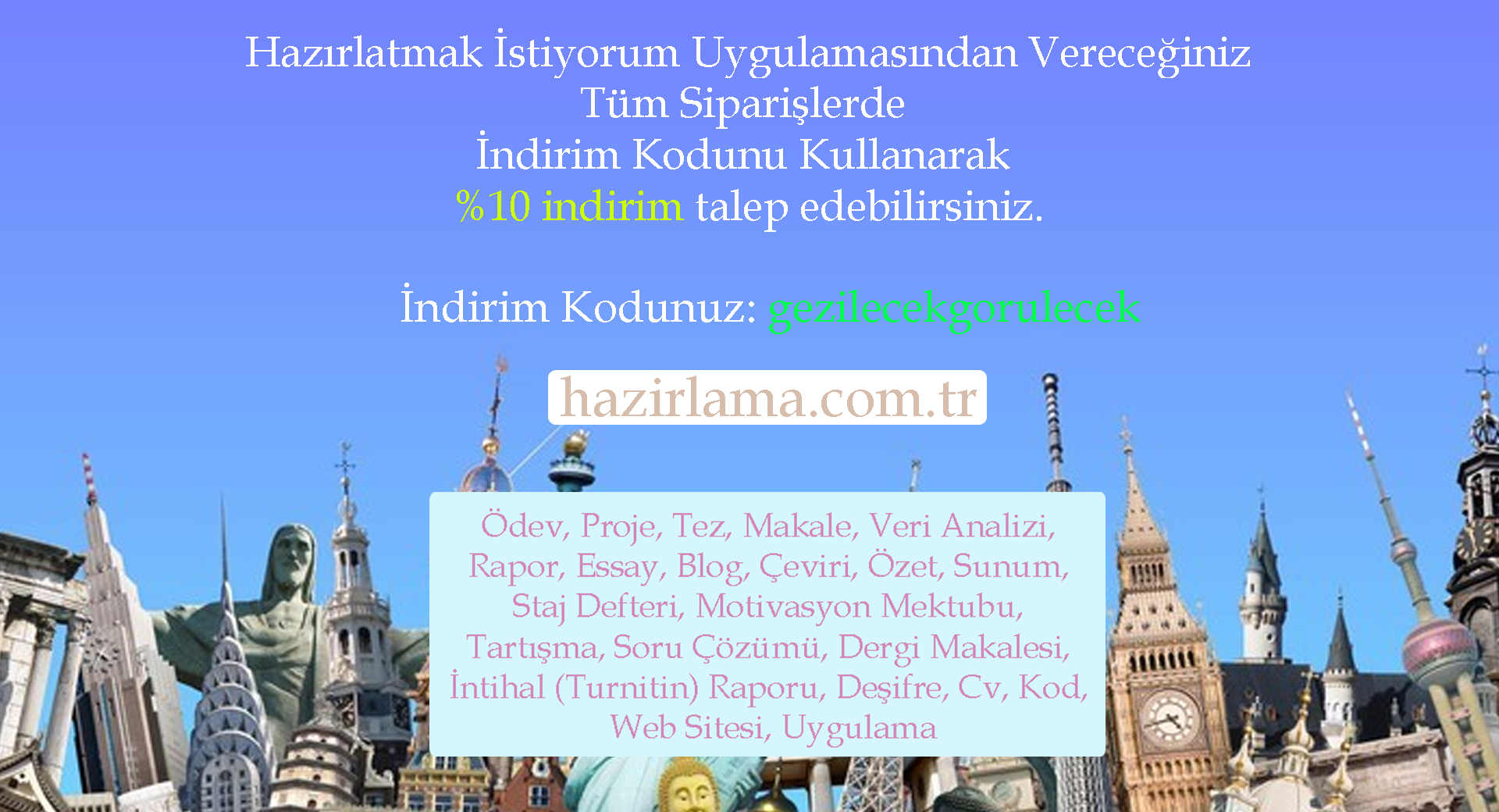 Read more about the article Hazırlatmak İstiyorum Uygulaması; İndirim Fırsatını Kaçırma