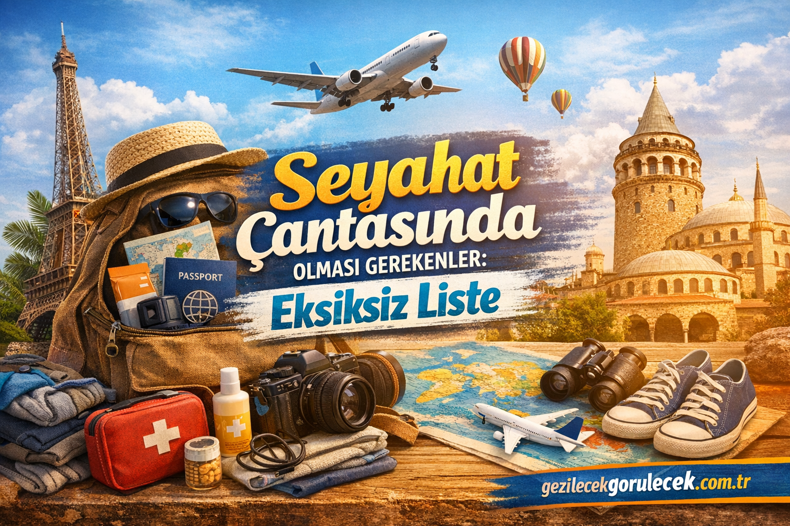 Read more about the article Seyahat Çantasında Olması Gerekenler: Eksiksiz Liste