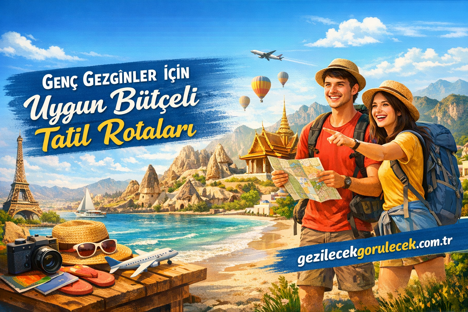 Read more about the article Genç Gezginler İçin Uygun Bütçeli Tatil Rotaları
