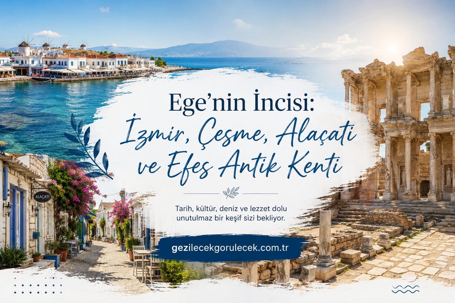 Read more about the article Ege’nin İncisi: İzmir, Çeşme, Alaçatı ve Efes Antik Kenti