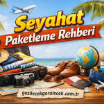 Seyahat Paketleme Rehberi – Valiz Nasıl Hazırlanır? Kış, Yaz, Trekking, Hafta Sonu ve Uzun Seyahatler İçin Eksiksiz Liste