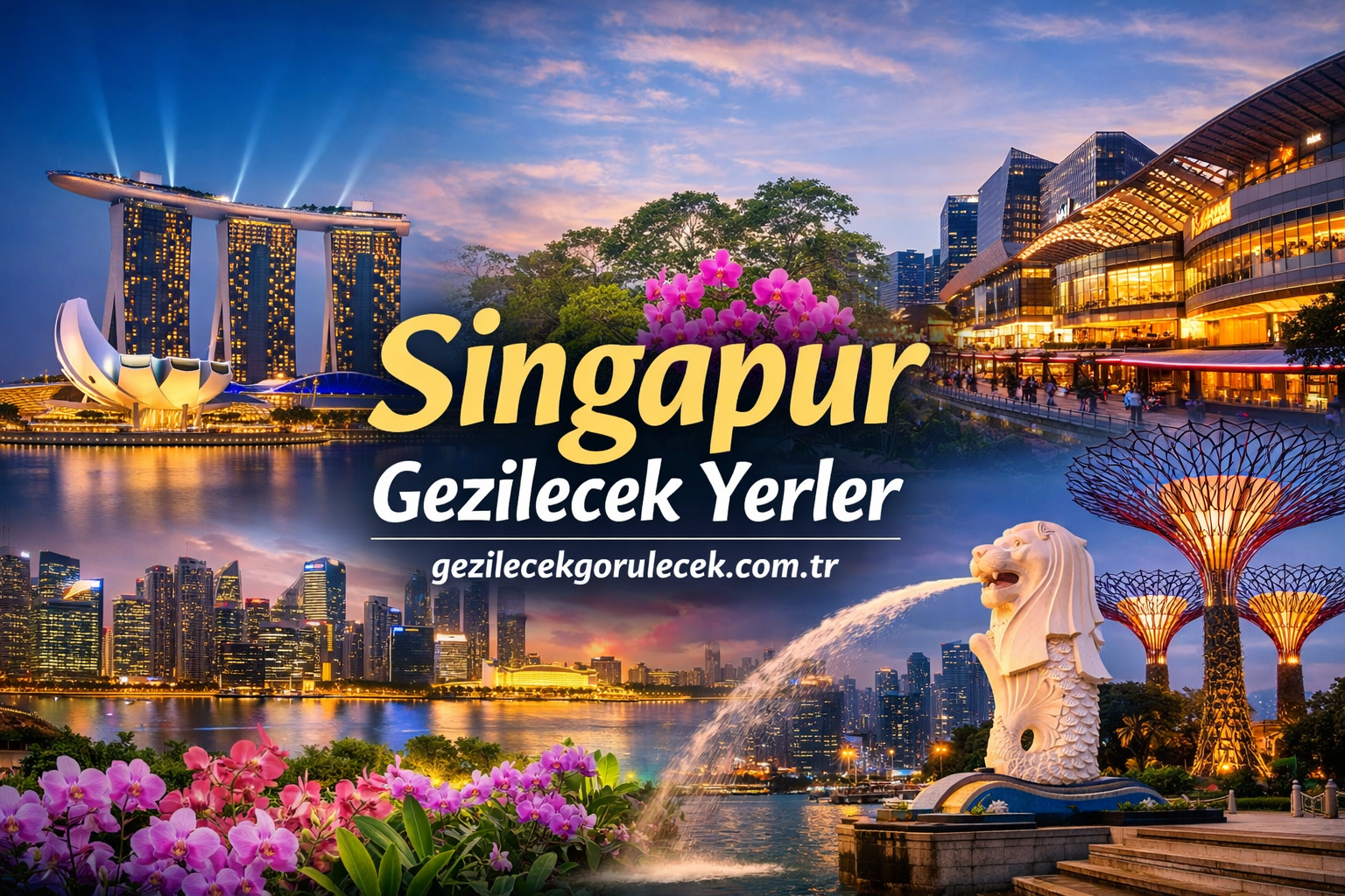 Read more about the article Singapur Gezilecek Yerler | Marina Bay, Orchard Road ve Botanik Bahçeler
