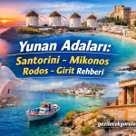 Yunan Adaları: Santorini, Mikonos, Rodos, Girit Rehberi